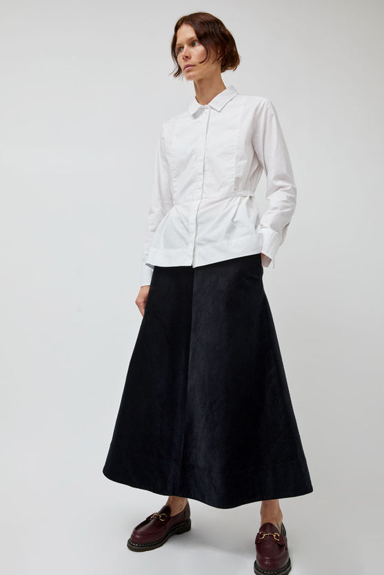 Rue De Tokyo Saloma Blouse in White Poplin