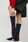 Rue Blanche Chausse Rayures Socks in Marine