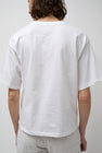 Rue Blanche Net T-Shirt in White