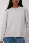 Sayaka Davis Crewneck Pullover in Ice Gray
