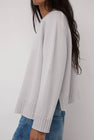 Sayaka Davis Crewneck Pullover in Ice Gray