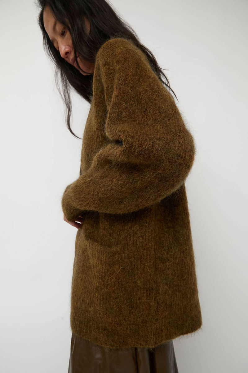 Sayaka Davis Mohair Cardigan in Spices