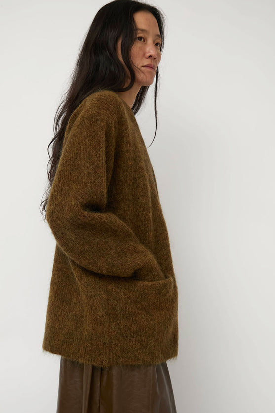 Sayaka Davis Mohair Cardigan in Spices