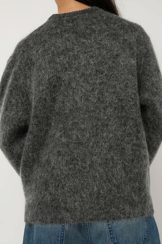 Sayaka Davis Mohair Pullover in Charcoal