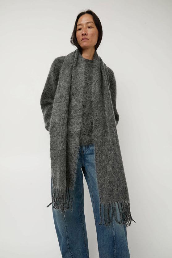 Sayaka Davis Mohair Pullover in Charcoal
