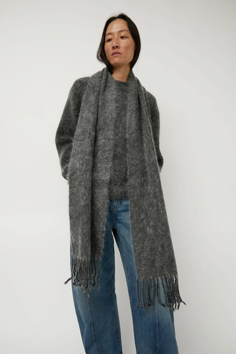 Sayaka Davis Mohair Pullover in Charcoal