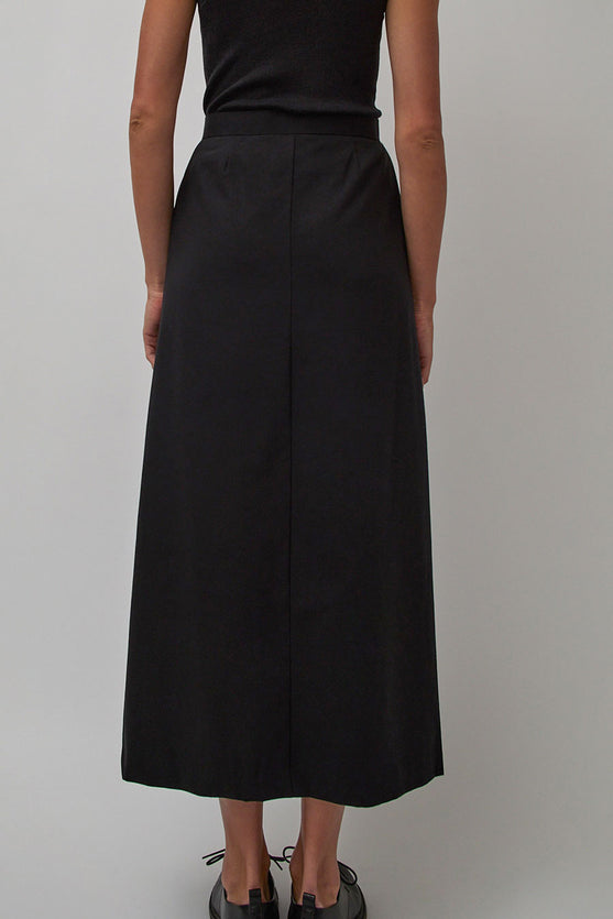 Solaqua The Clemence Skirt in Noir