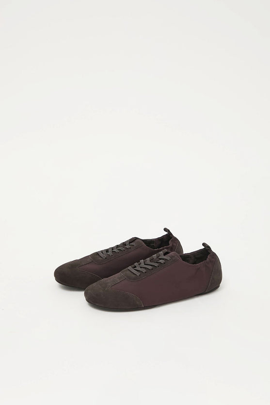 St. Agni Ballet Sneaker in Coffee