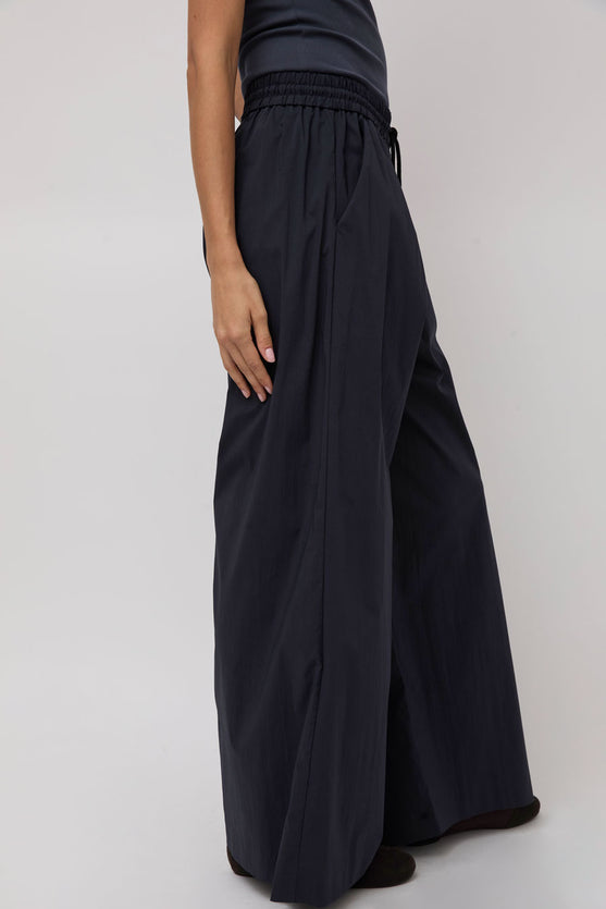 St. Agni Everyday Drawstring Pants in Dark Ink