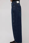 St. Agni Mid Rise Ballon Jeans in Dark Indigo