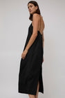 St. Agni Paper Taffeta Cocoon Dress in Black