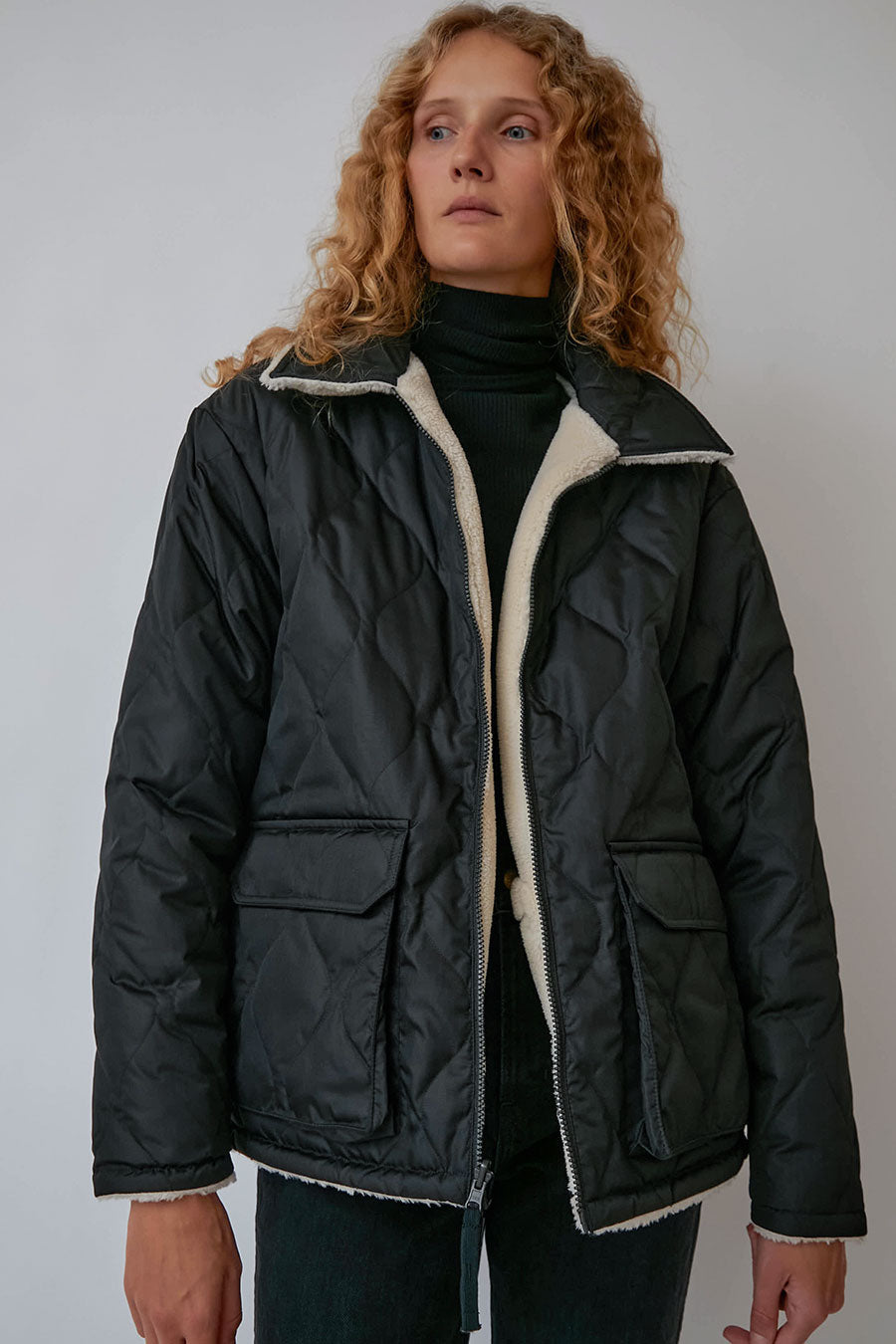 Quilted Puffer Jacket for Women