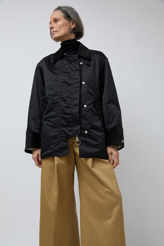 Tanaka Field Coat in Black
