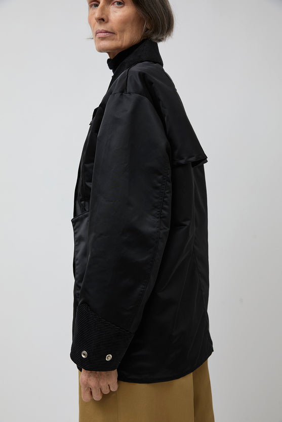 Tanaka Field Coat in Black