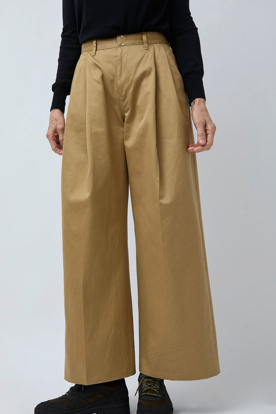 Tanaka Hakama Trousers in Beige