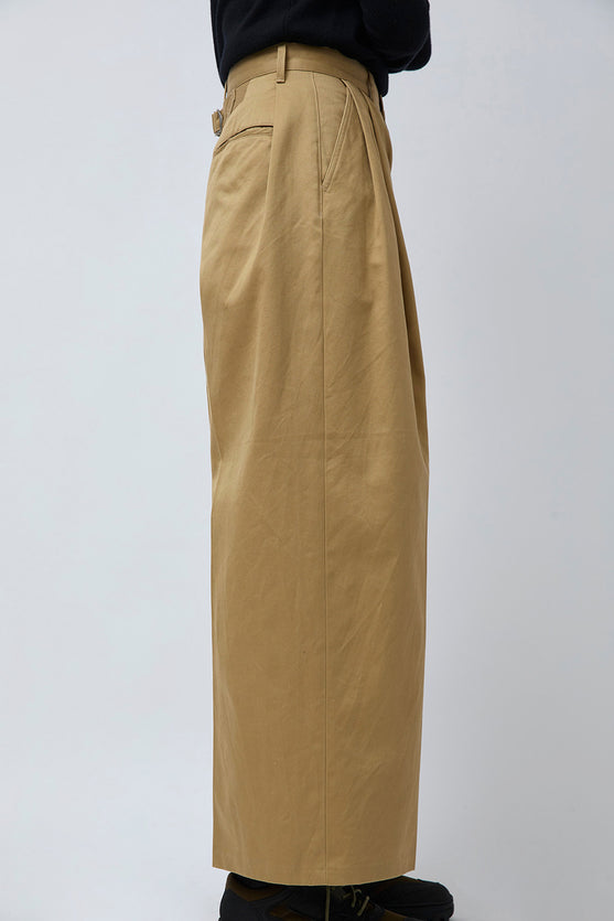 Tanaka Hakama Trousers in Beige