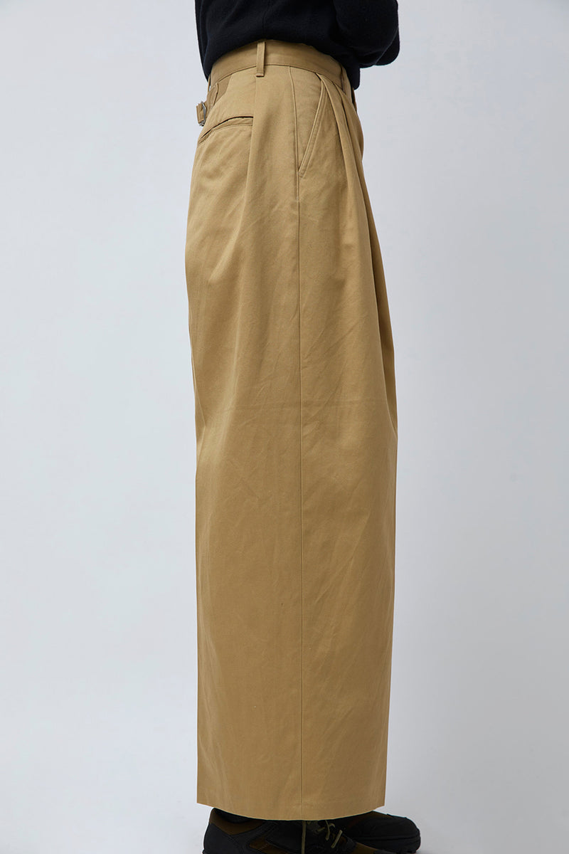 Tanaka Hakama Trousers in Beige