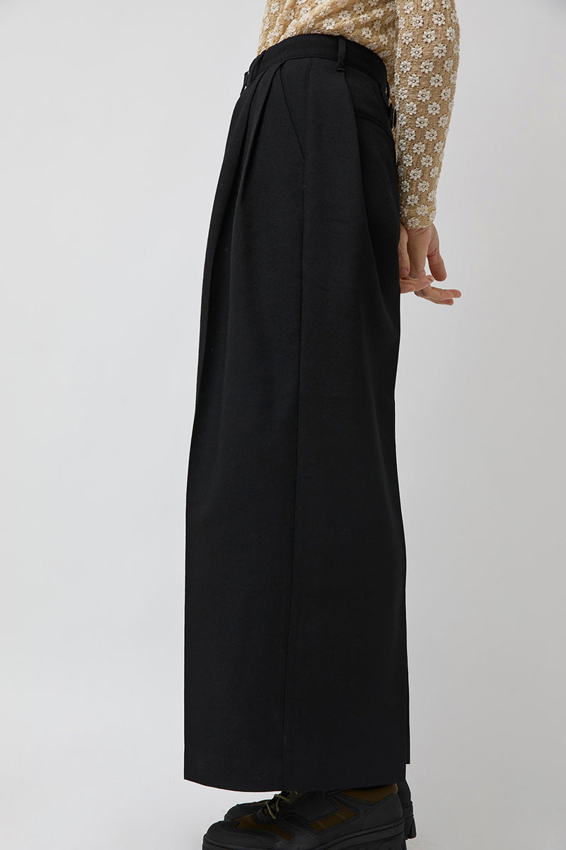 Tanaka Hakama Trousers in Black