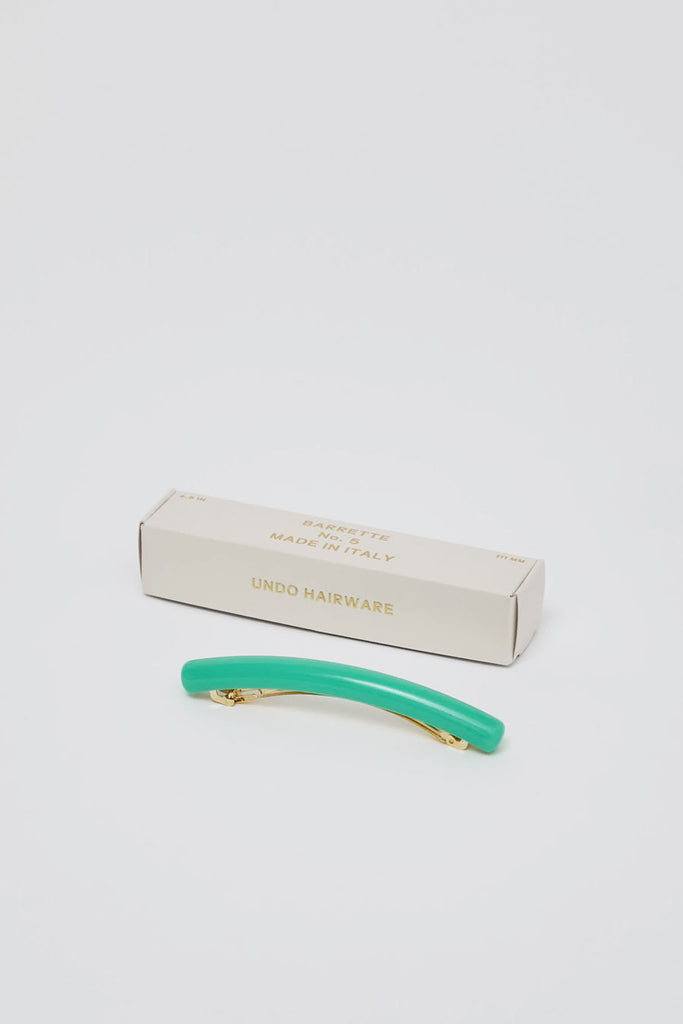 Undo Hairware Barrette in Paris Green – No.6 Store