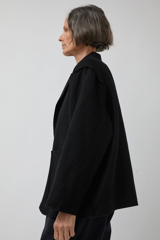 Vladimir Karaleev Wool Jacket in Black