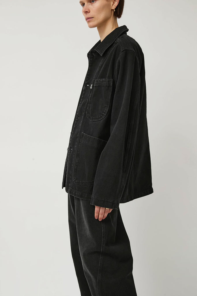YMC Construction Jacket in Charcoal Denim – No.6 Store