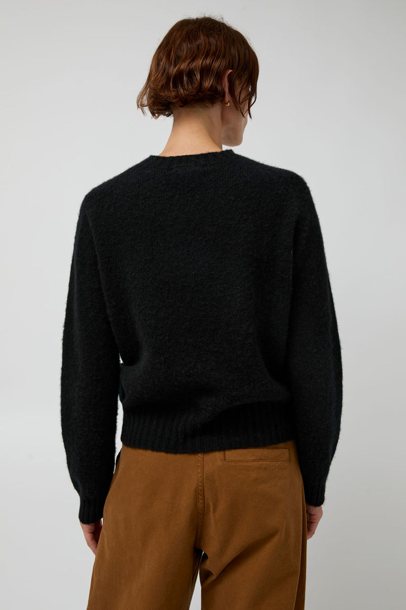 YMC Jets Crewneck in Black