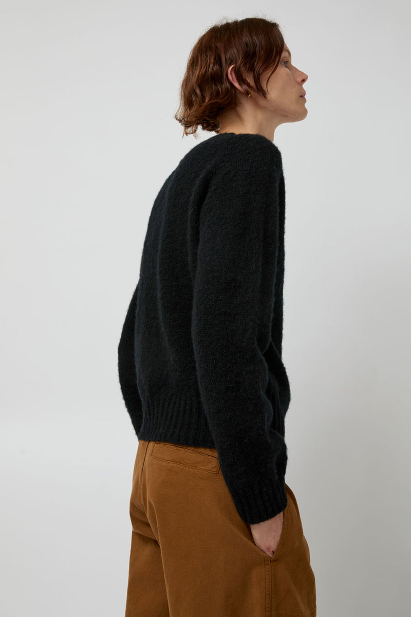 YMC Jets Crewneck in Black