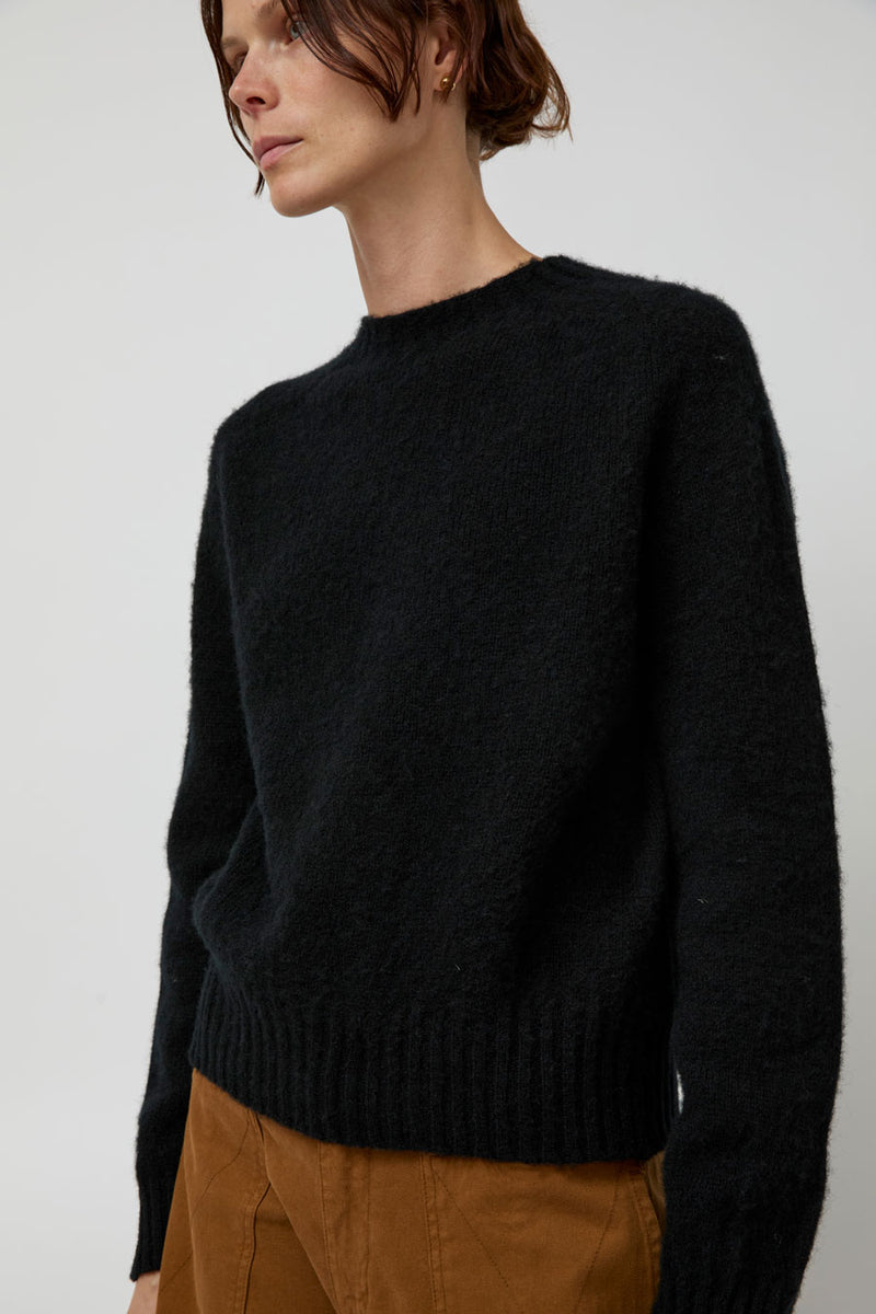 YMC Jets Crewneck in Black