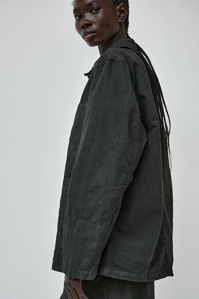 YMC Construction Jacket in Dark Green – No.6 Store