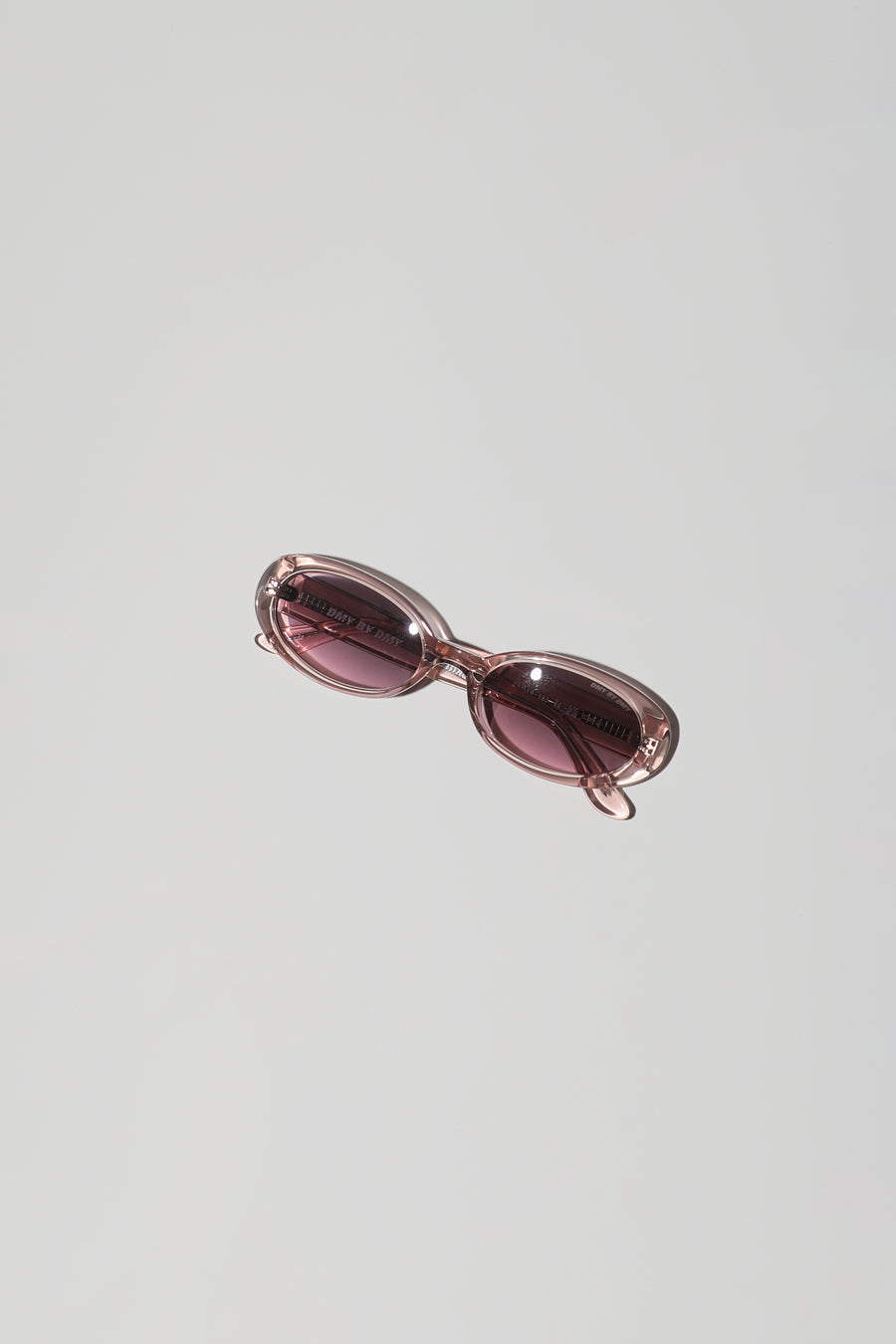 DMY BY DMY Valentina Sunglasses in Transparent Pink