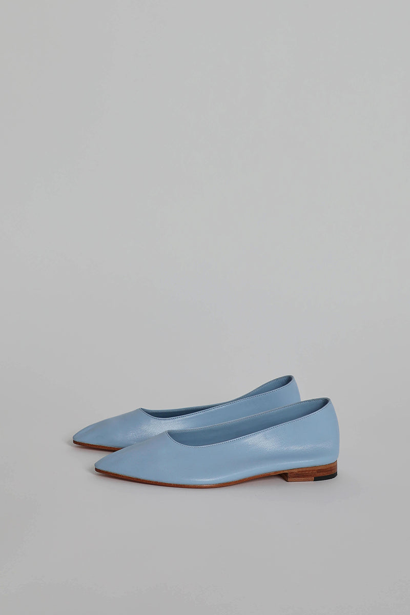 Martiniano Party Flat in Light Blue