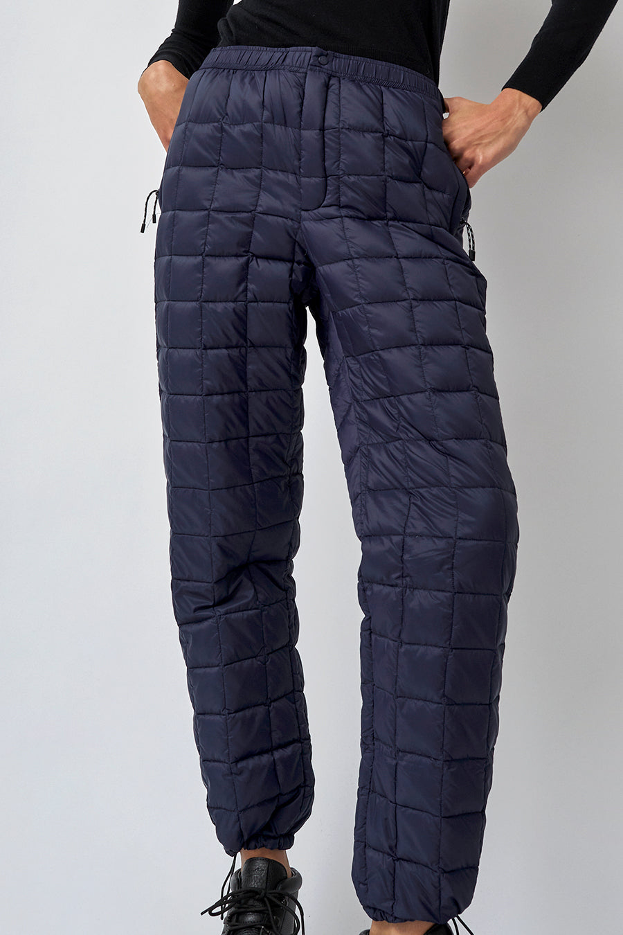 TAION Mountain Down Pants in Navy