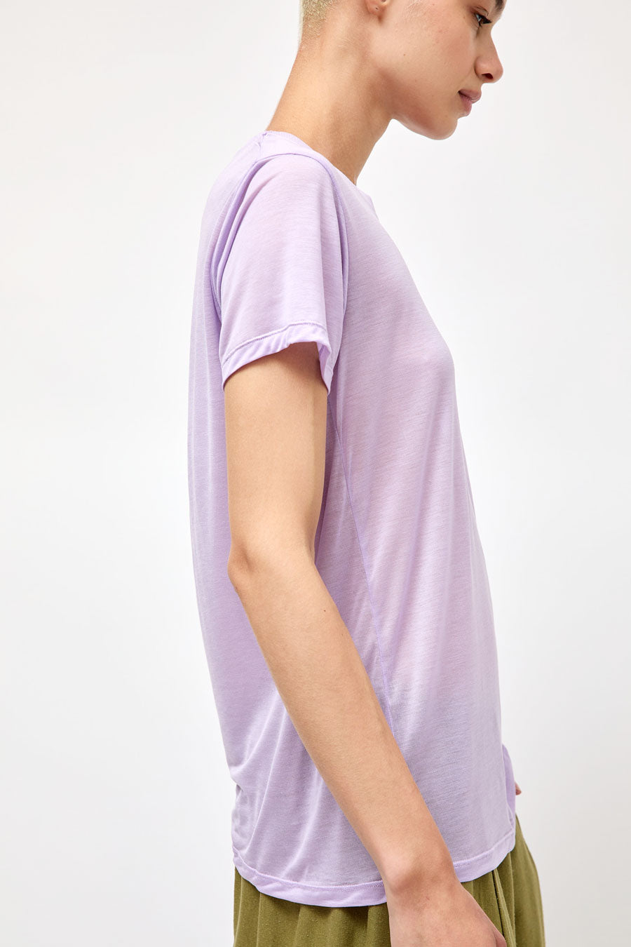 Baserange Tee Shirt in One Purple