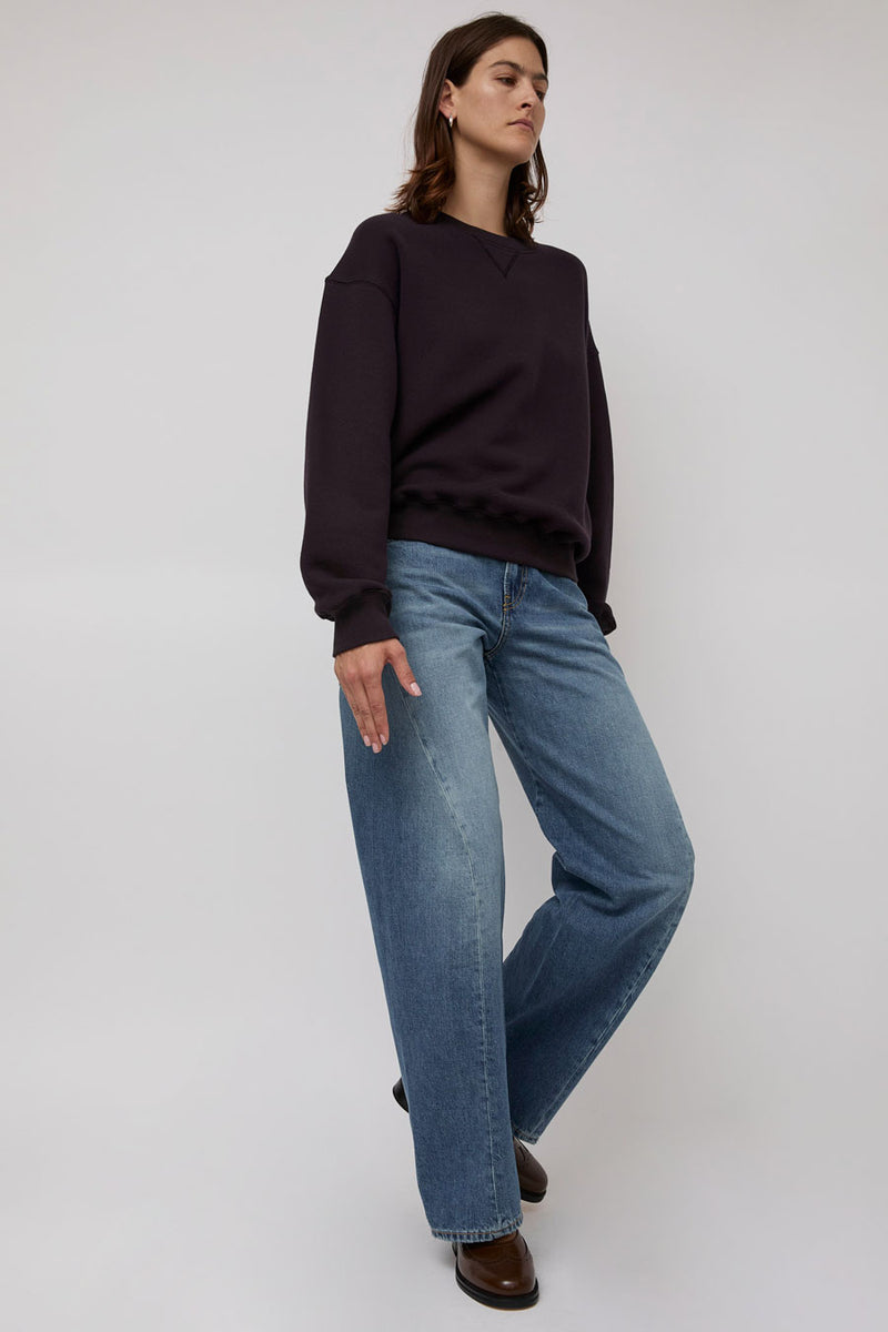6397 Big Twisted Seam Jean in Soft Mid Blue