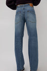 6397 Big Twisted Seam Jean in Soft Mid Blue