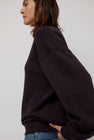 6397 Deb Sweatshirt in Deep Purple