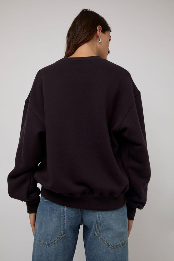 6397 Deb Sweatshirt in Deep Purple