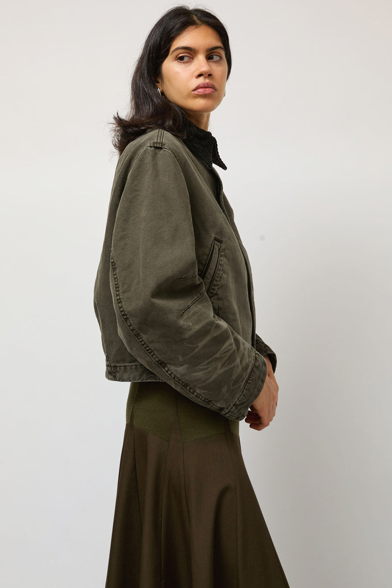 6397 Flight Jacket in Olive