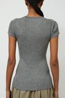 6397 Heirloom Tee in Heather Grey