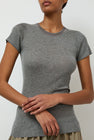 6397 Heirloom Tee in Heather Grey