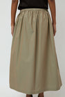 6397 Pull on Skirt in Iridescent Army