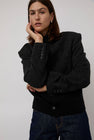 6397 Rib Blazer Jacket in Charcoal