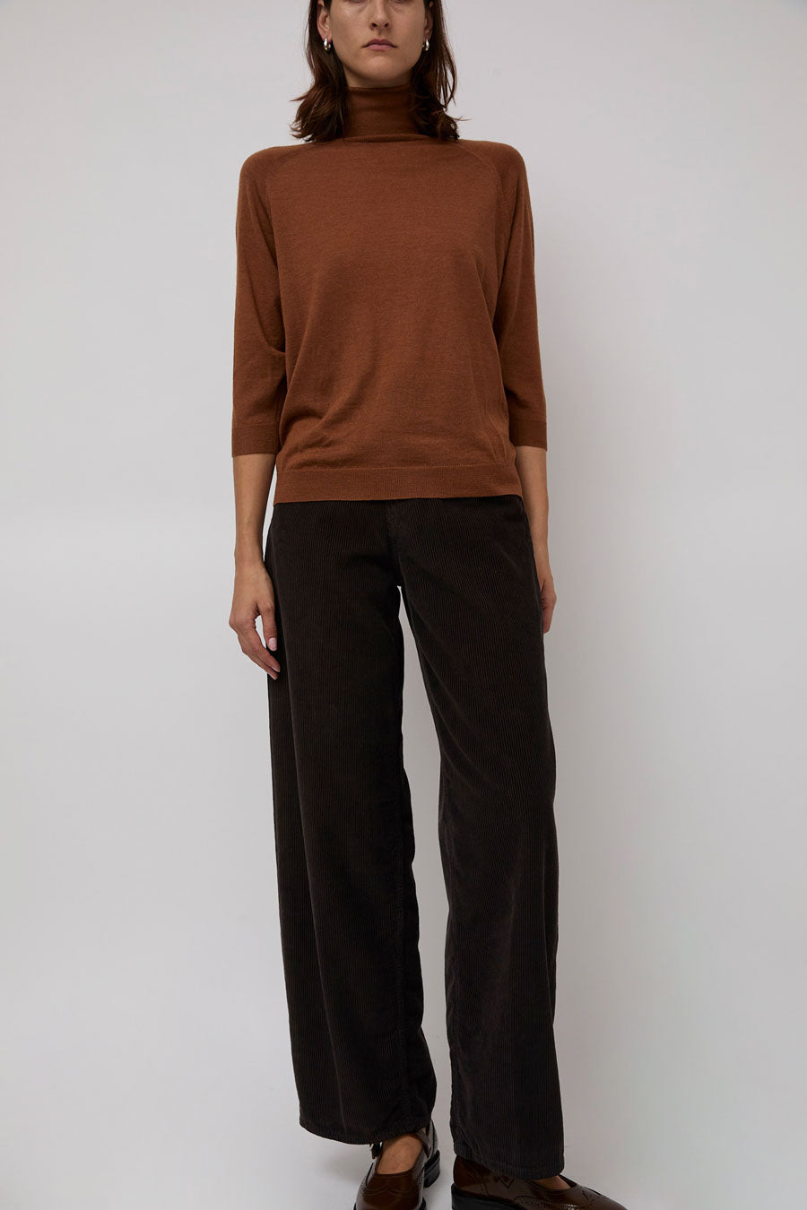 6397 Roomy Jean in Chocolate