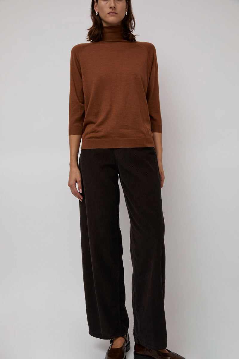 6397 Roomy Jean in Chocolate