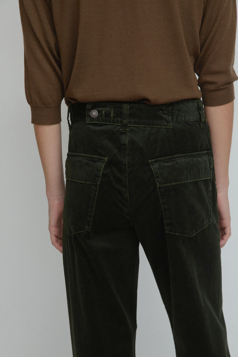 6397 Side Dart Pant in Caper
