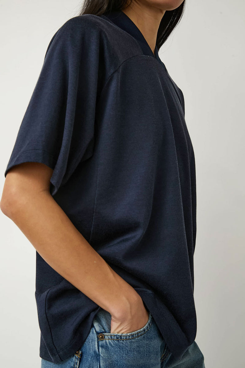 6397 Soccer Jersey Tee in Navy