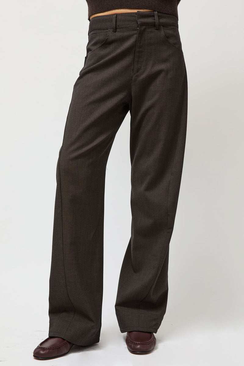 6397 Twisted Seam Pant in Soil
