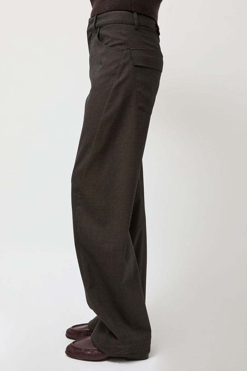 6397 Twisted Seam Pant in Soil