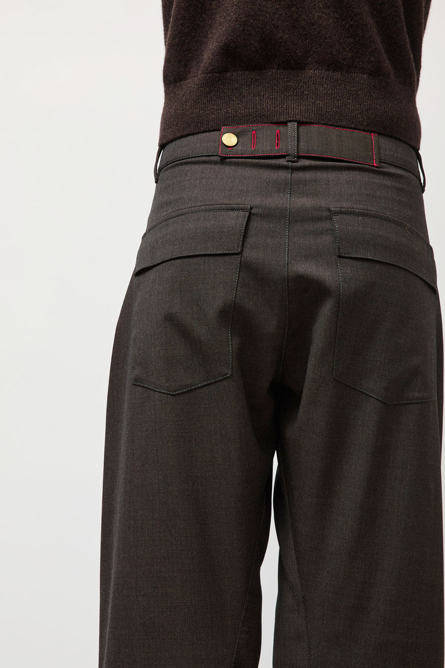 6397 Twisted Seam Pant in Soil