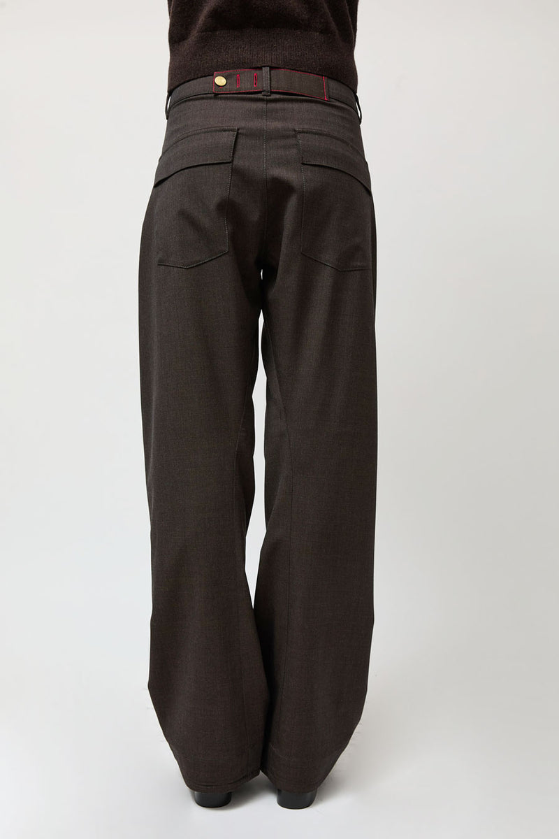 6397 Twisted Seam Pant in Soil